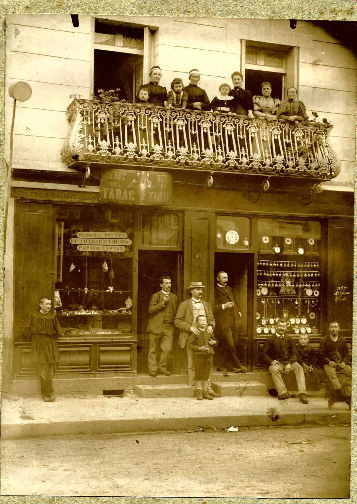 Saint paulien 1895 famille restouble